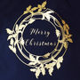 Personalised Holly Wreath Christmas Sack, thumbnail 3 of 9