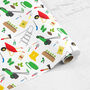 Gardening Fathers Day Wrapping Paper Roll Or Folded, thumbnail 3 of 3