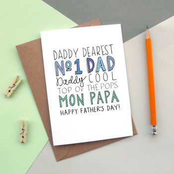 A Dad By Any Other Name Father's Day Card, 2 of 2