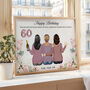 60th Birthday Friends Personalised Print Gift, thumbnail 1 of 6