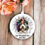 Personalised Old English Sheepdog Birthday Break Through Dog, thumbnail 6 of 8