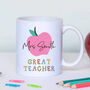 Personalised Thank You Teacher Mug, thumbnail 1 of 2