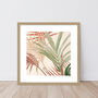 Tropical Palm Leaf Art Print, thumbnail 1 of 7