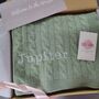 Personalised 100% Cashmere Baby Blanket Gift Boxed, thumbnail 8 of 12