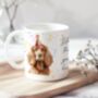 Personalised Cocker Spaniel Birthday Congratulations Party Gift Mug, thumbnail 1 of 2