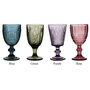 Luxury Embossed Coloured Wine Goblet Collection, thumbnail 2 of 8