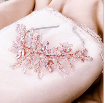 Pink Crystal Headpiece, 6 of 6