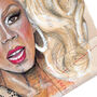 Ru Paul A5 Patterend Notebook, thumbnail 6 of 6