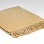 100% Pure Cashmere Throw Camel, thumbnail 1 of 2