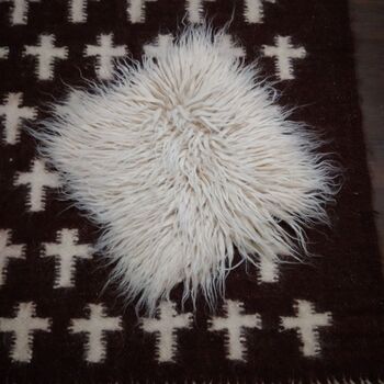 Sheepskin Look Seat Pads| Seat Covers| Handwoven, 8 of 9
