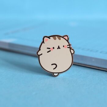 Cat Enamel Pin | Cute Pin Badges, 6 of 6