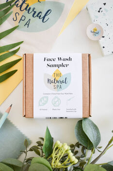 Face Wash Sample Pack, Four X 15g Natural Cleansing Bar, 3 of 3