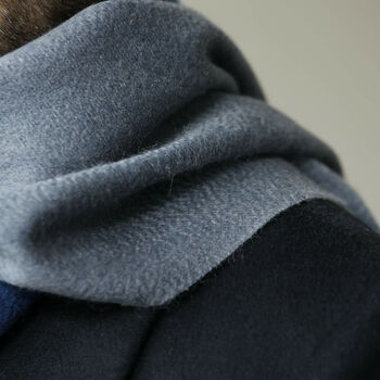 Men's 100% Pure Cashmere Ombre Scarf, 10 of 12