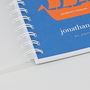 Personalised Kid's Space Rocket Small Notebook, thumbnail 5 of 9