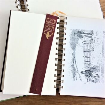 'Mr Punch's Country Life' Upcycled Notebook, 4 of 4