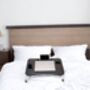 Laptop Bed Table With Foldable Legs And Cup Slot, thumbnail 2 of 9