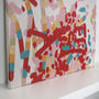 Personalised Knitted Abstract Children's Painting, thumbnail 4 of 6