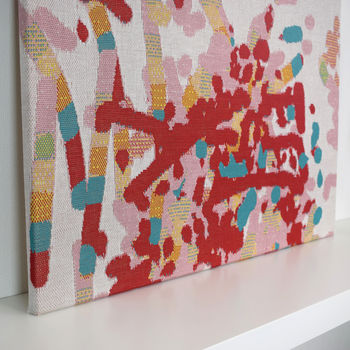 Personalised Knitted Abstract Children's Painting, 4 of 6