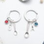 Big Spoon Little Spoon Matching Keyrings Couple Gift, thumbnail 2 of 10