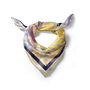 Personalised Floral Square Silk Scarf, thumbnail 3 of 5
