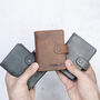 Personalised Leather Pop Up Card Wallet, thumbnail 6 of 8