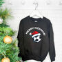 Merry Kickmas Kid's Football Christmas Jumper, thumbnail 1 of 3