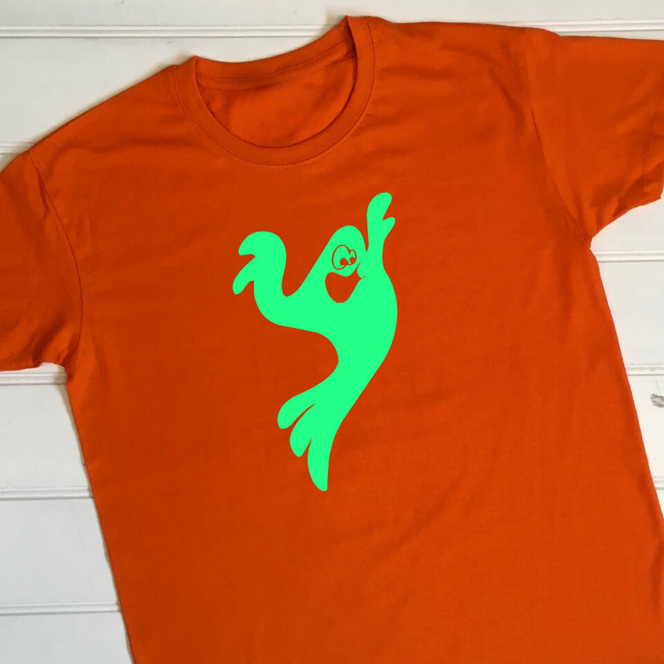 Personalised Adults Halloween Ghost T Shirt By Simply Colors