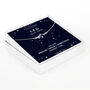 Leo Silver Zodiac Constellation Necklace, thumbnail 1 of 3