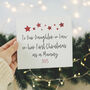 To Daughter In Law On Her First Christmas As A Mummy Card, thumbnail 1 of 4