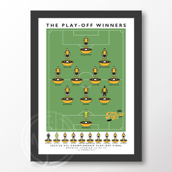 Hull City The Play Off Winners 2026 Poster, 6 of 6