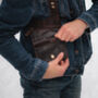 Men's Leather Shoulder Holster Wallet / Bag, thumbnail 4 of 10