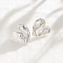 Fortune Heart Stud Earrings, thumbnail 1 of 7