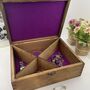 Personalised Bling Wooden Jewellery Box, thumbnail 4 of 6