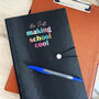 Making School Cool Personalised Teacher Notebook, thumbnail 1 of 7