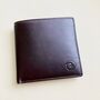 Slim Brown Leather Wallet ~ Rfid Protected, thumbnail 1 of 7