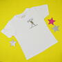 'Rock Star Legend' Freddie Inspired T Shirt, thumbnail 4 of 4
