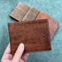 Personalised Genuine Leather Wallets, Gift For Fathers, thumbnail 6 of 7