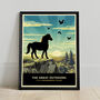 Scenic Horse Lovers Gift. Pony Limited Edition Print, thumbnail 5 of 7