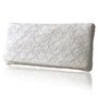 Ivory Lace Bridal Wedding Clutch, thumbnail 2 of 4