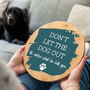 Personalised Don't Let The Pets Out Sign, thumbnail 2 of 7