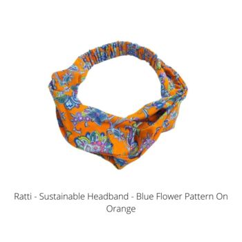Sustainable Hair Accessories Headbands, 7 of 11