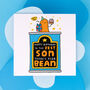 'Best Son There's Ever Bean' Birthday Card, thumbnail 1 of 2