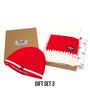 Luxury Cashmere Football Gift Sets In Red And White, thumbnail 3 of 3