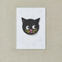 Cat Iron On Patch, thumbnail 2 of 4