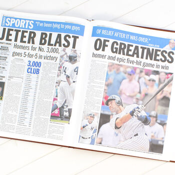 New York Yankees Personalised Gift Newspaper Book, 6 of 8