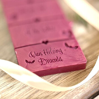 Dracula Quote 'There Are Darknesses' Gothic Fiction Wax Melt Bar, 2 of 4
