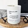 Personalised Birth Year Candle, thumbnail 1 of 7