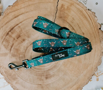 Happy Highland Cow Dog Collar, 8 of 9