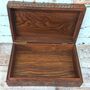 Gift For Mum; Oak Leaf Wooden Christmas Eve Box, thumbnail 4 of 10