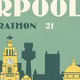 Personalised Liverpool Marathon Print, Unframed, thumbnail 3 of 4